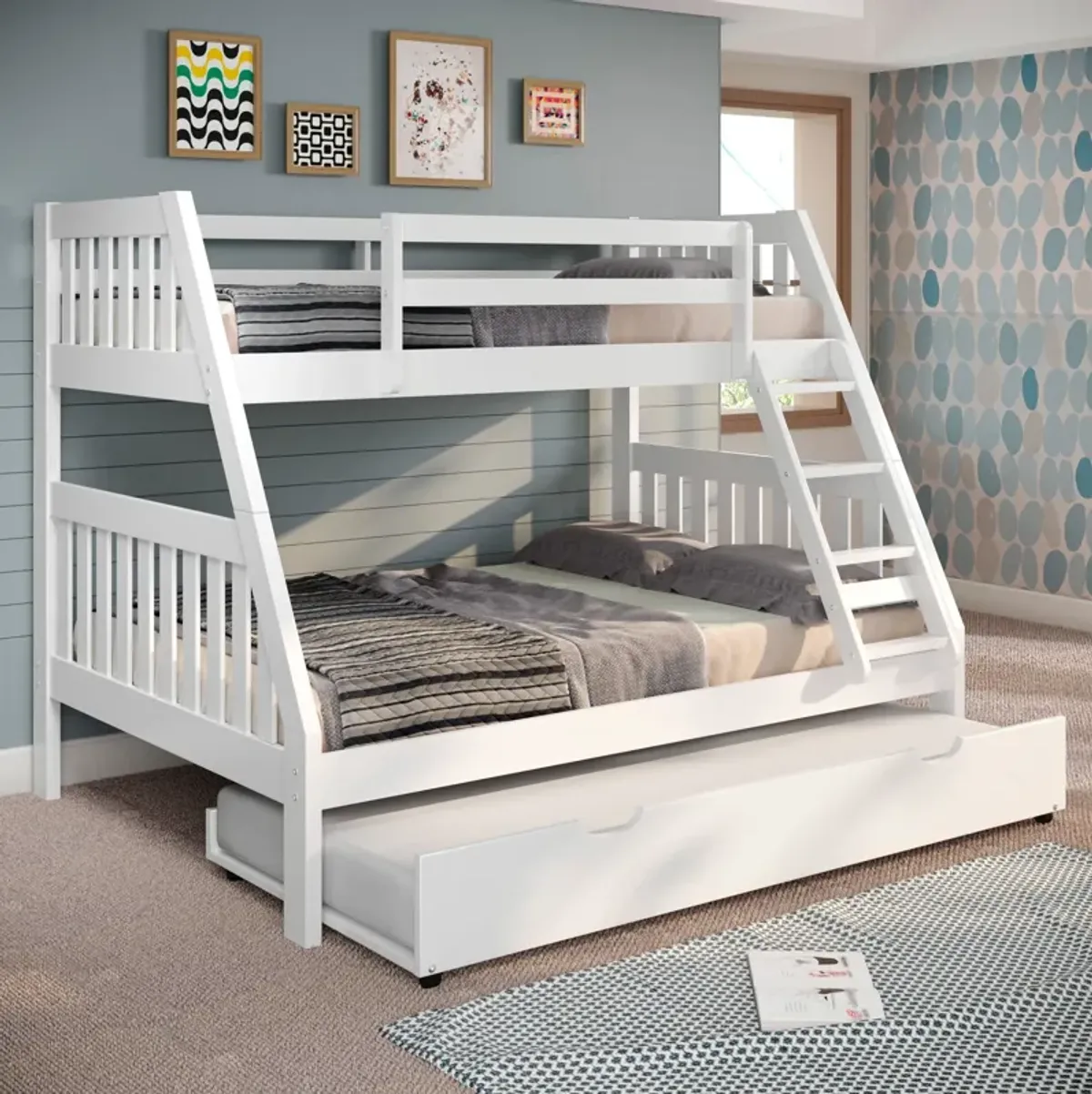 Jordan Bunk Bed With Trundle