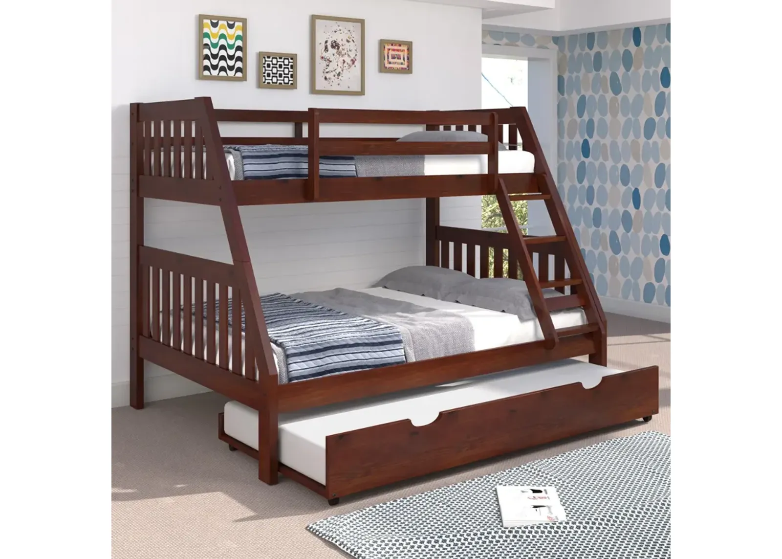 Jordan Bunk Bed With Trundle