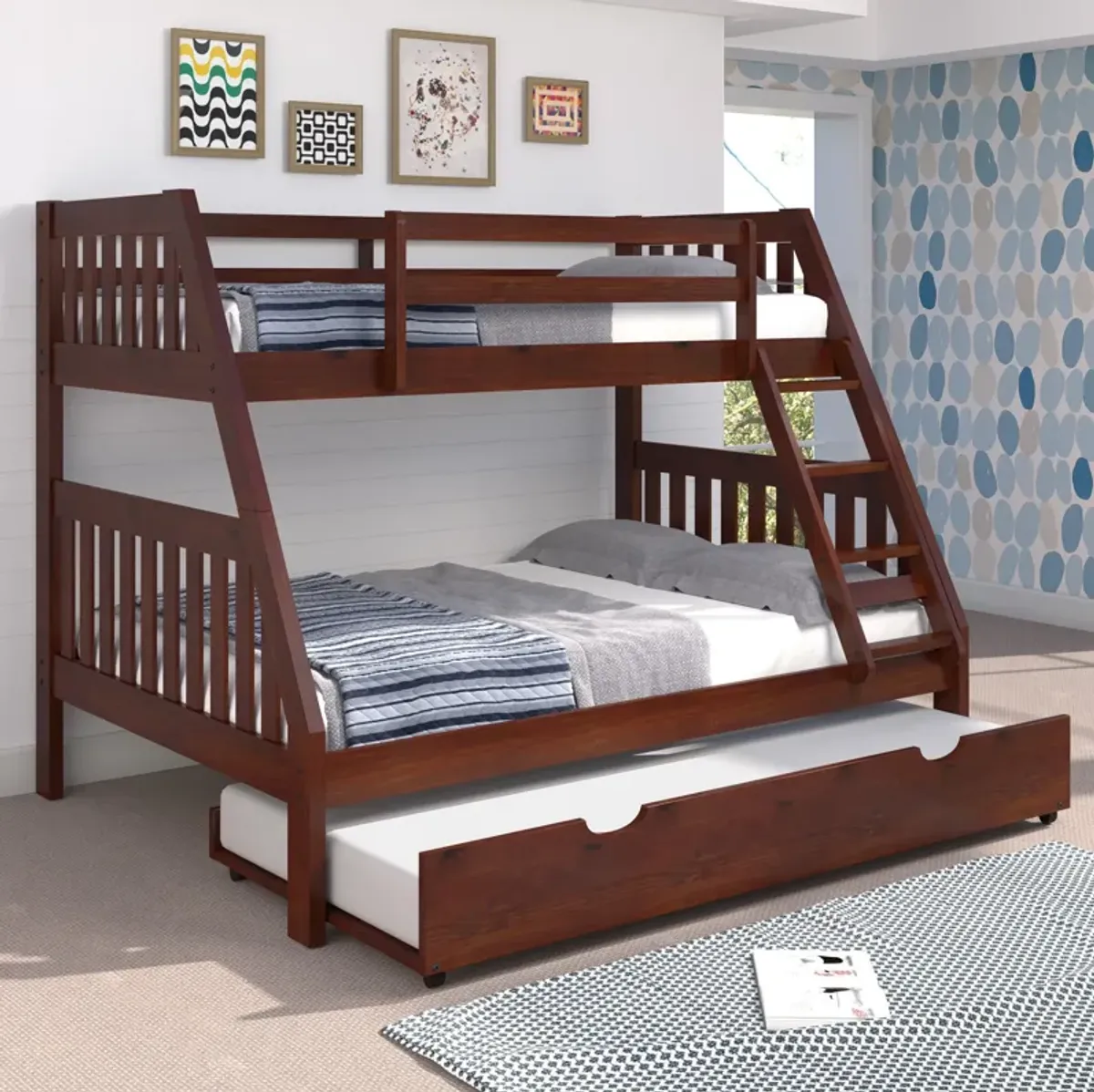 Jordan Bunk Bed With Trundle