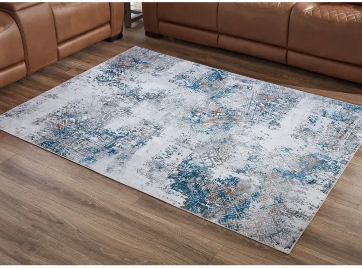 Garyard Blue Rug