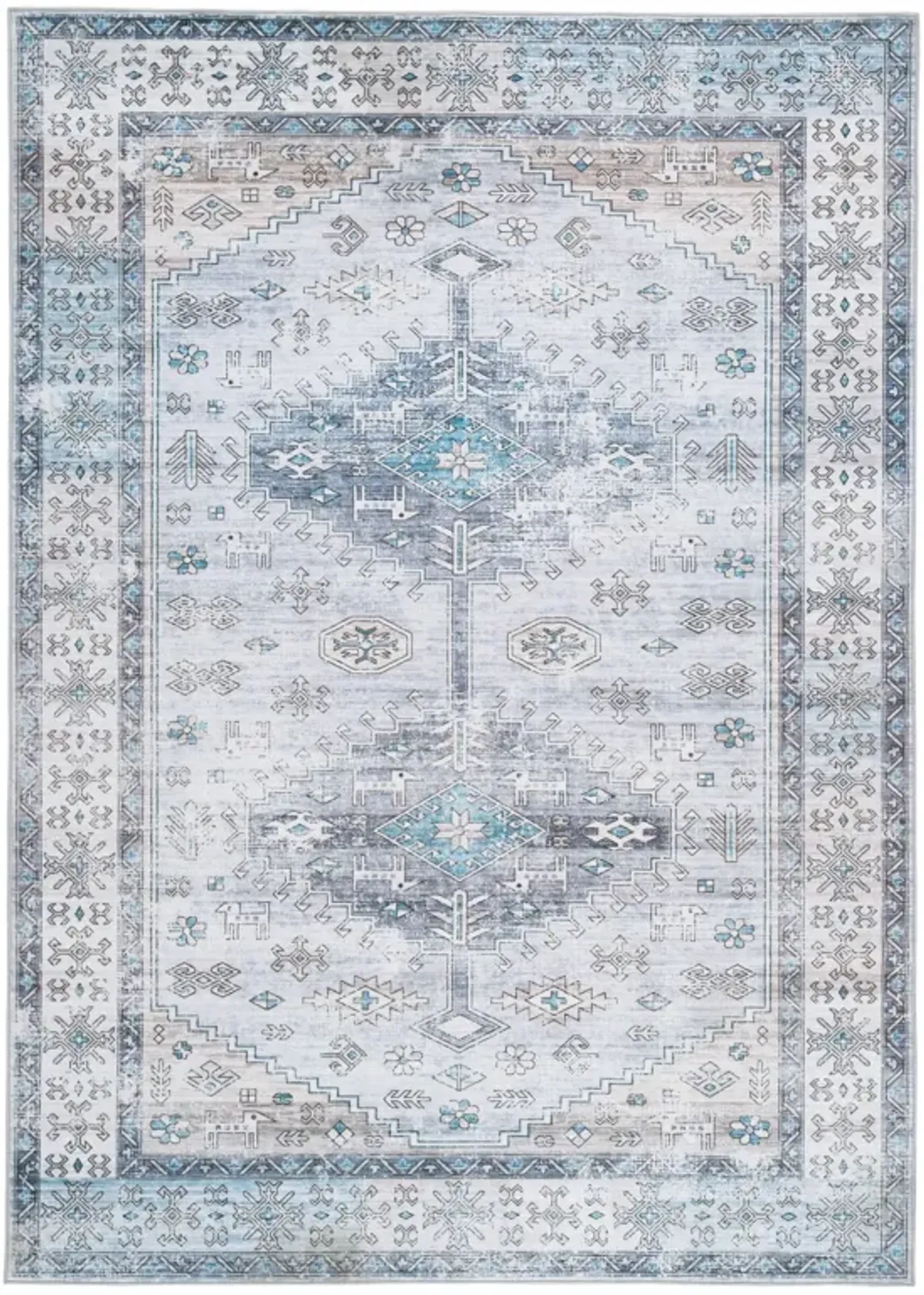 Hebruns Blue Rug