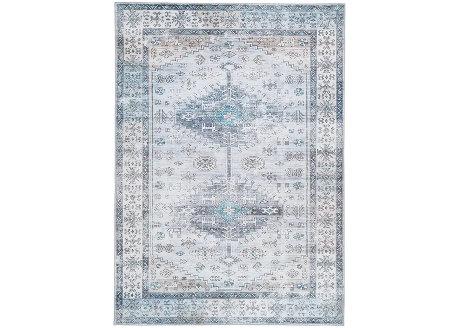 Ashley Furniture | Hebruns Blue 5'x8' Rugs