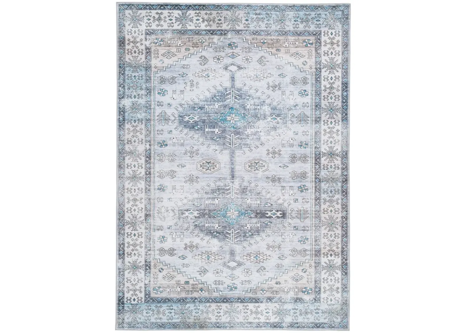 Ashley Furniture | Hebruns Blue 8'x10' Rugs