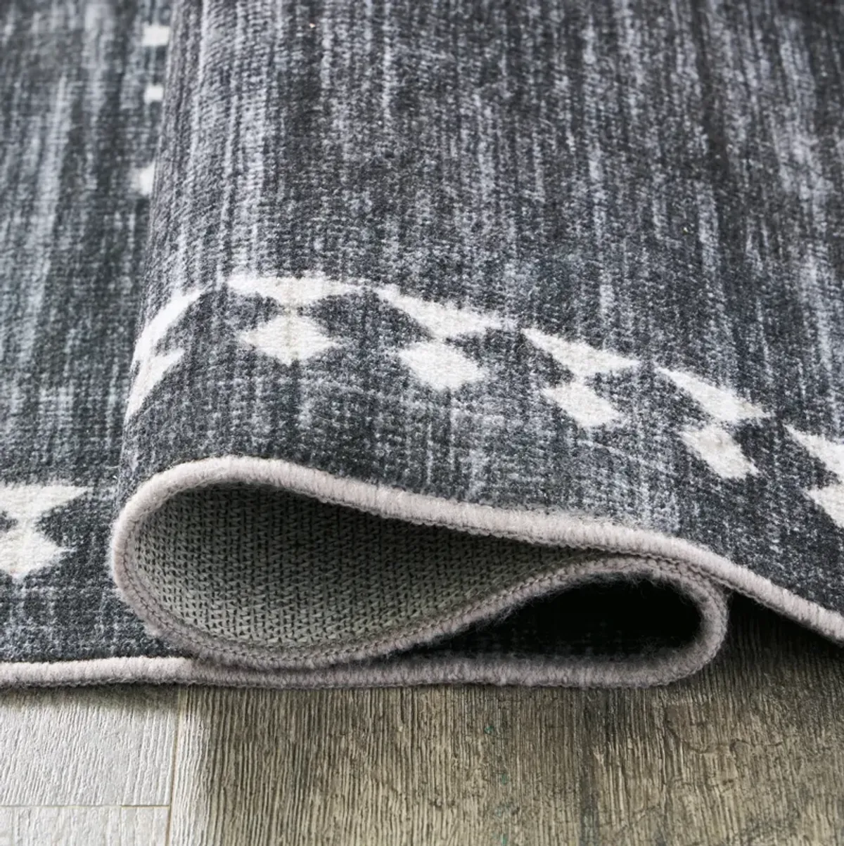 Ashley Furniture Arloman Washable Black Rug