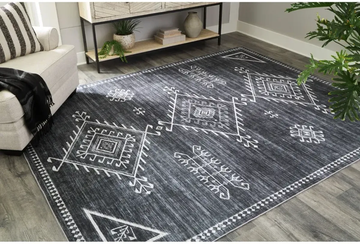 Arloman Black Rug