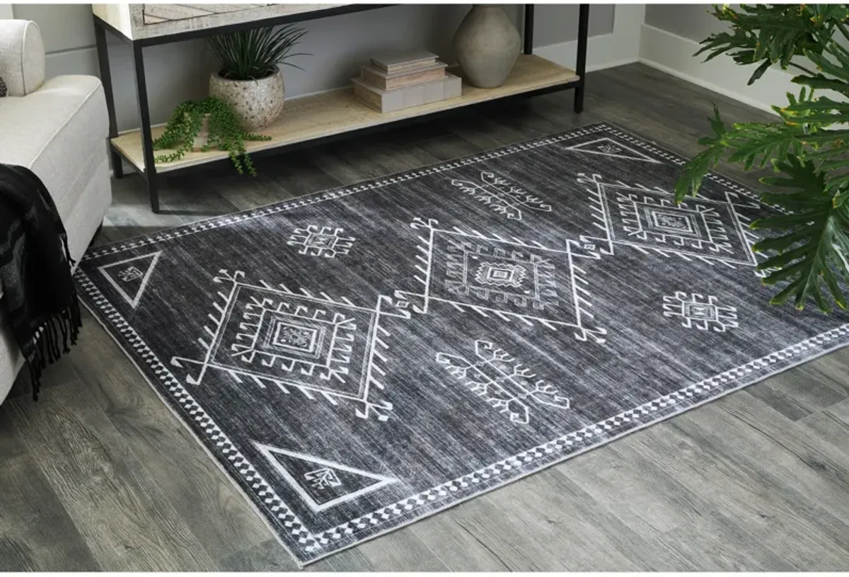 Arloman Black Rug