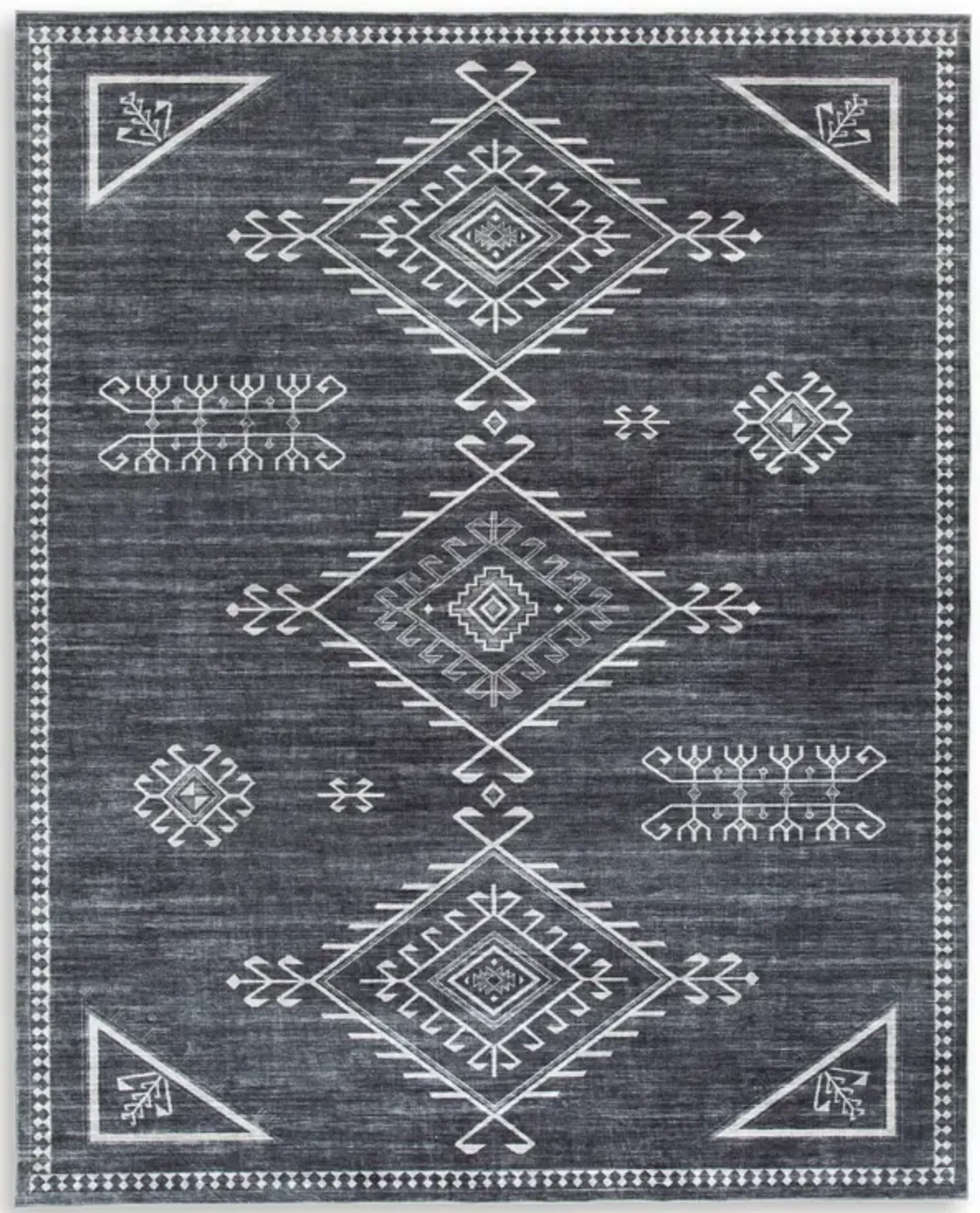 Arloman Black Rug