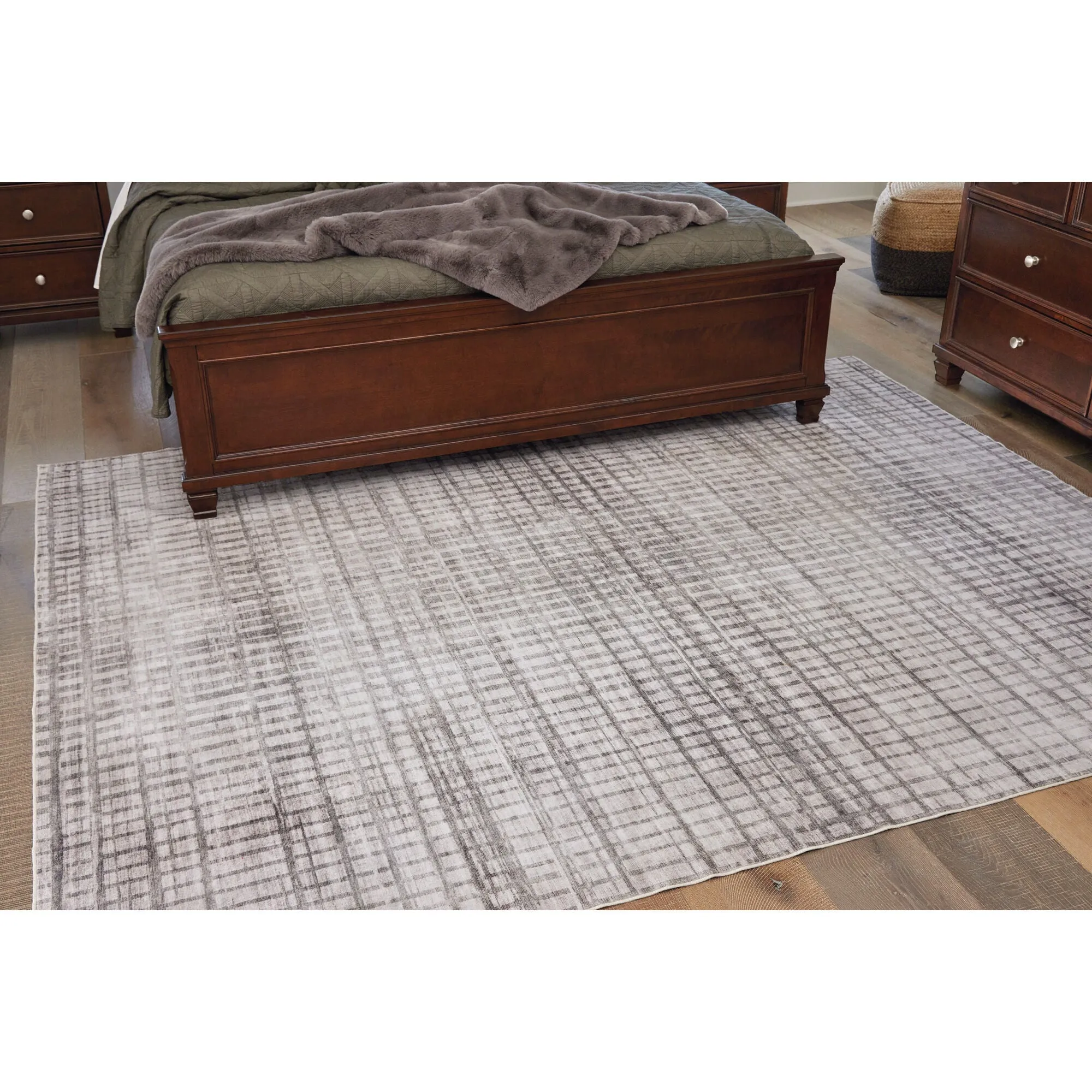 Ashley Furniture | Moorhill Cream 5'x8' Rugs