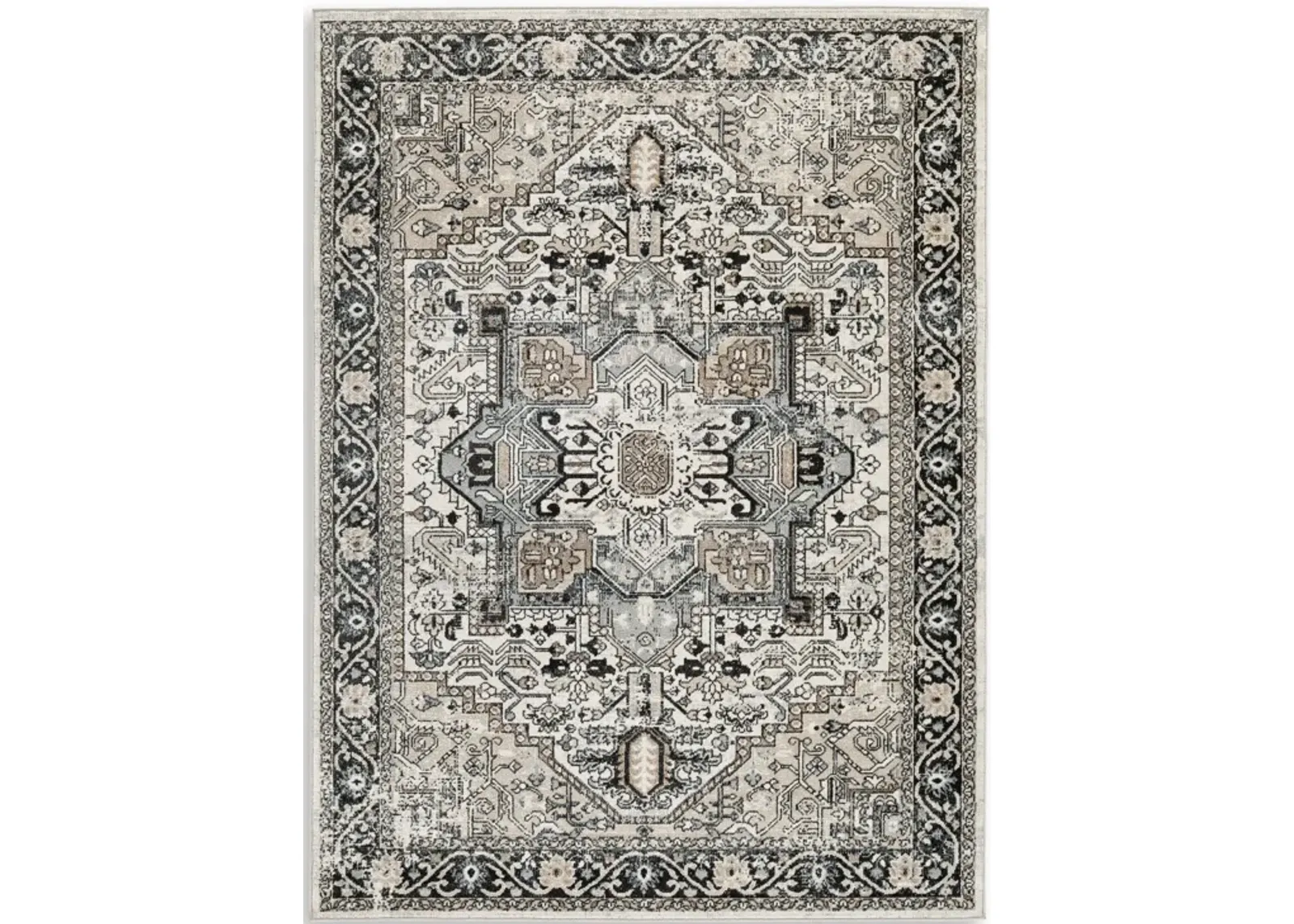 Ashley Furniture | Gregmoore Black 5'x8' Rugs