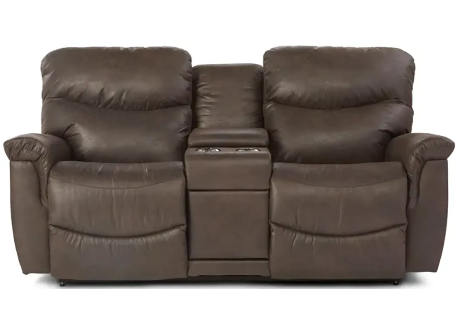 James Power Plus Reclining Console Loveseat