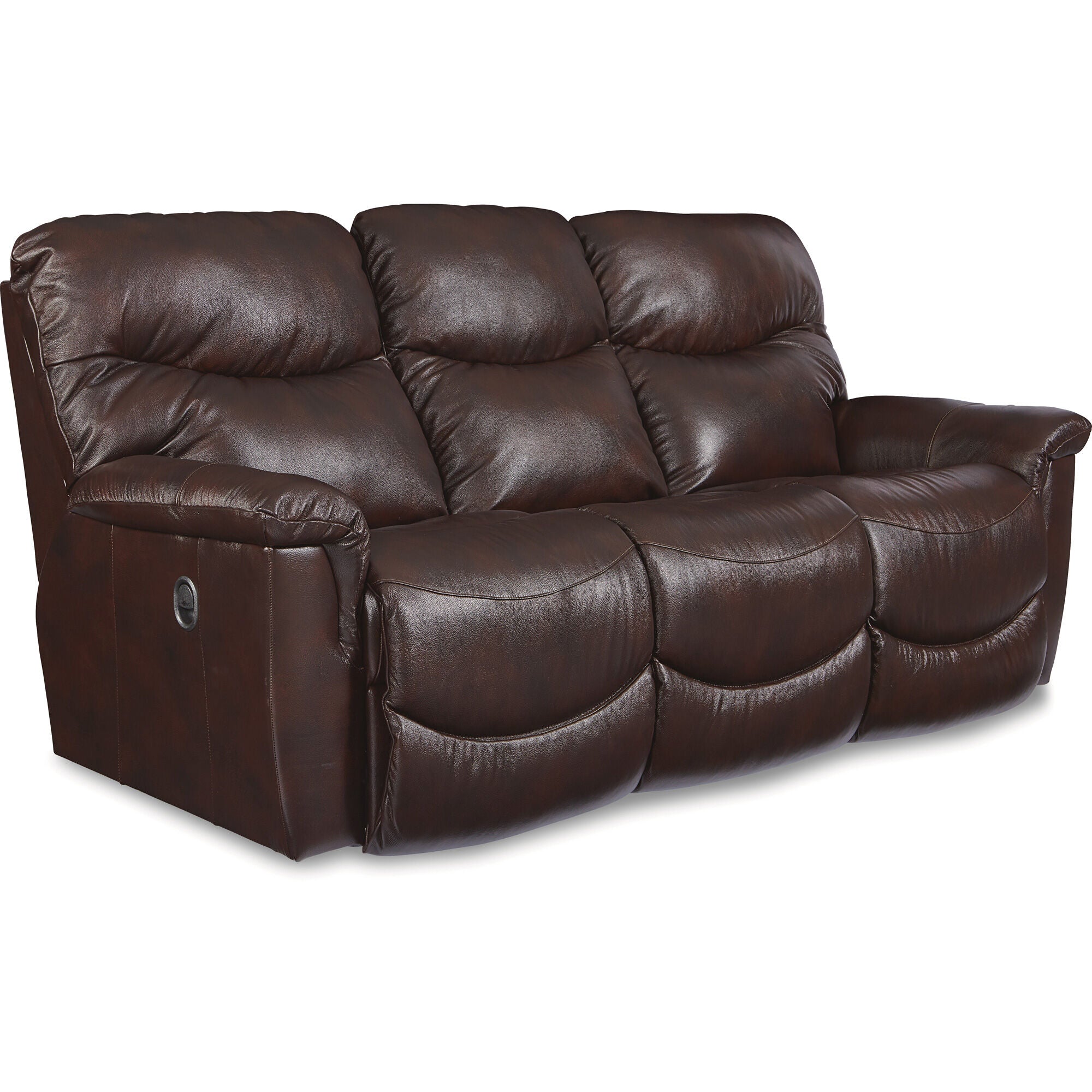 La-Z-Boy | James Leather Reclining Sofa | Walnut