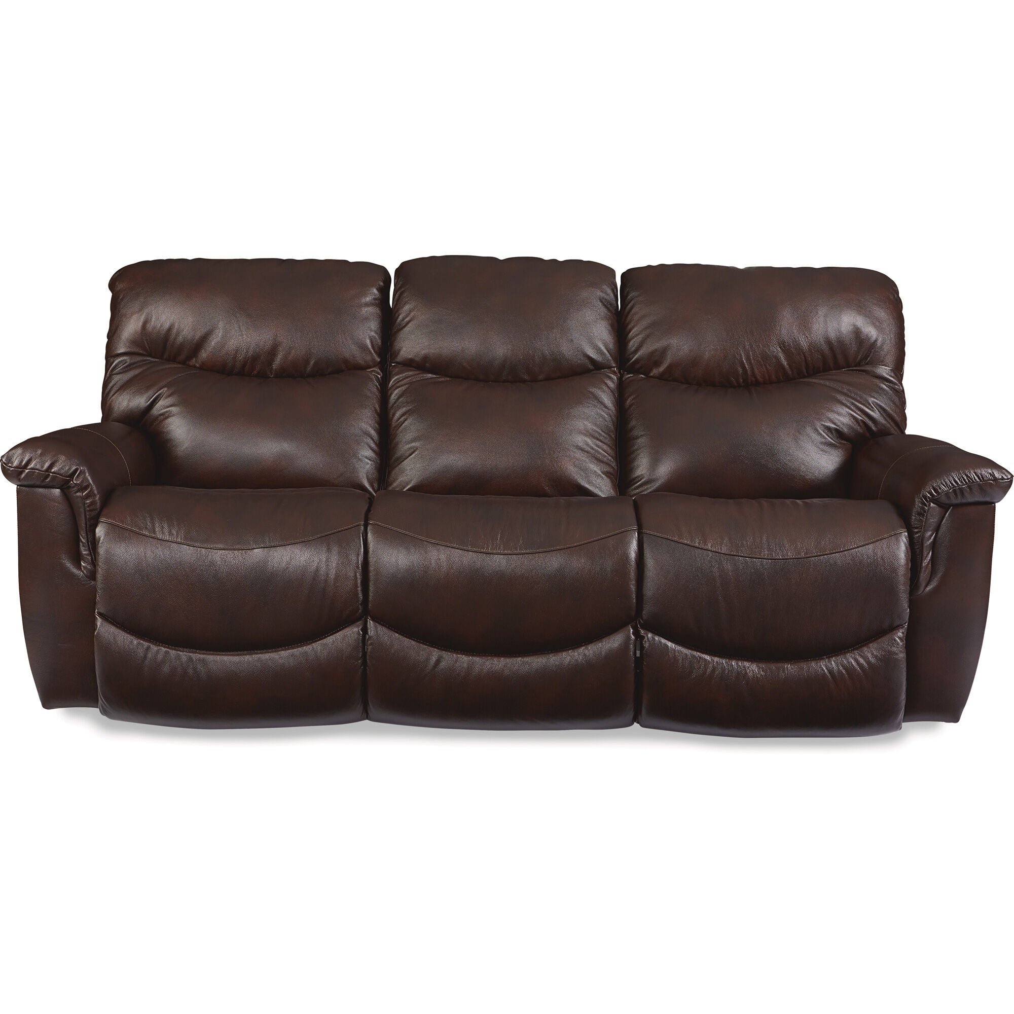 La-Z-Boy | James Leather Power Plus Reclining Sofa | Walnut