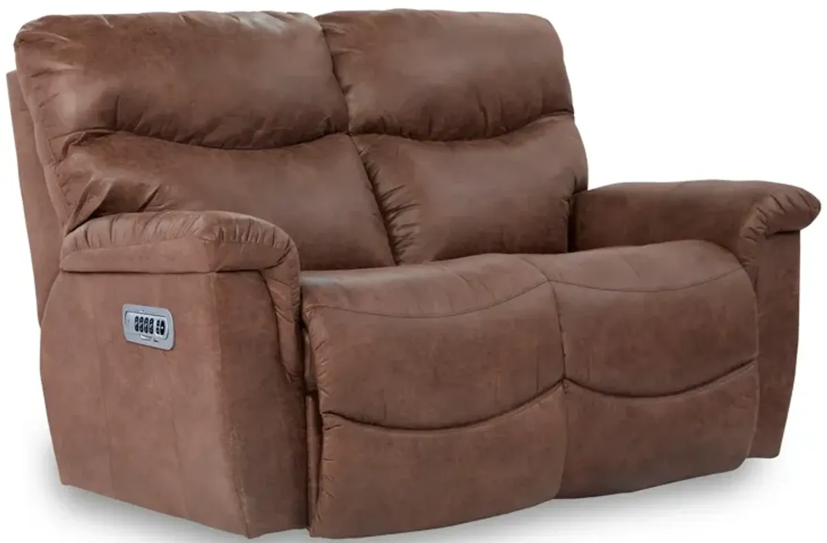 James Tri-Power Reclining Loveseat