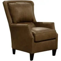 Burke Dranch Leather Accent Chair