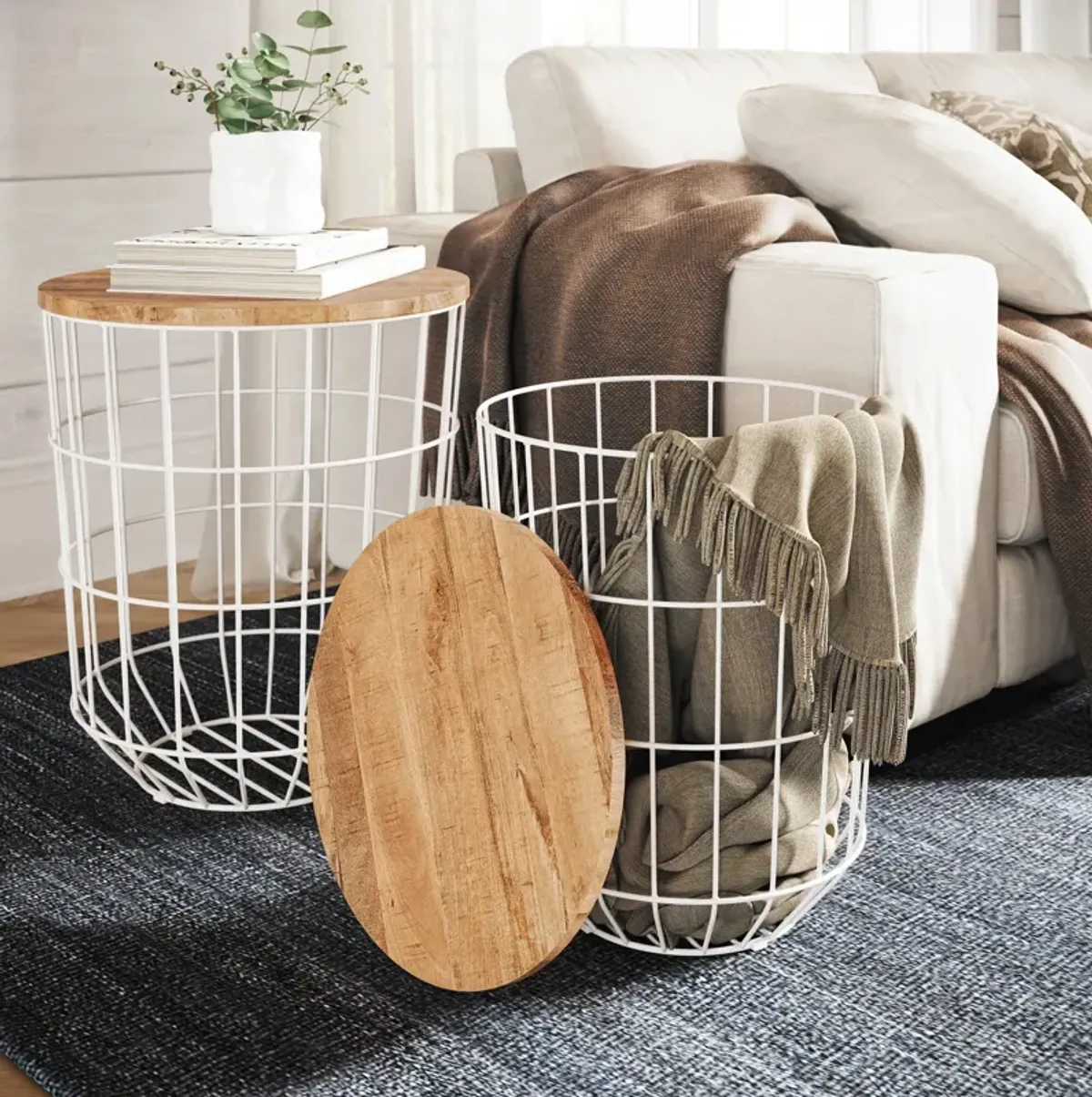 Rondo Nesting End Table