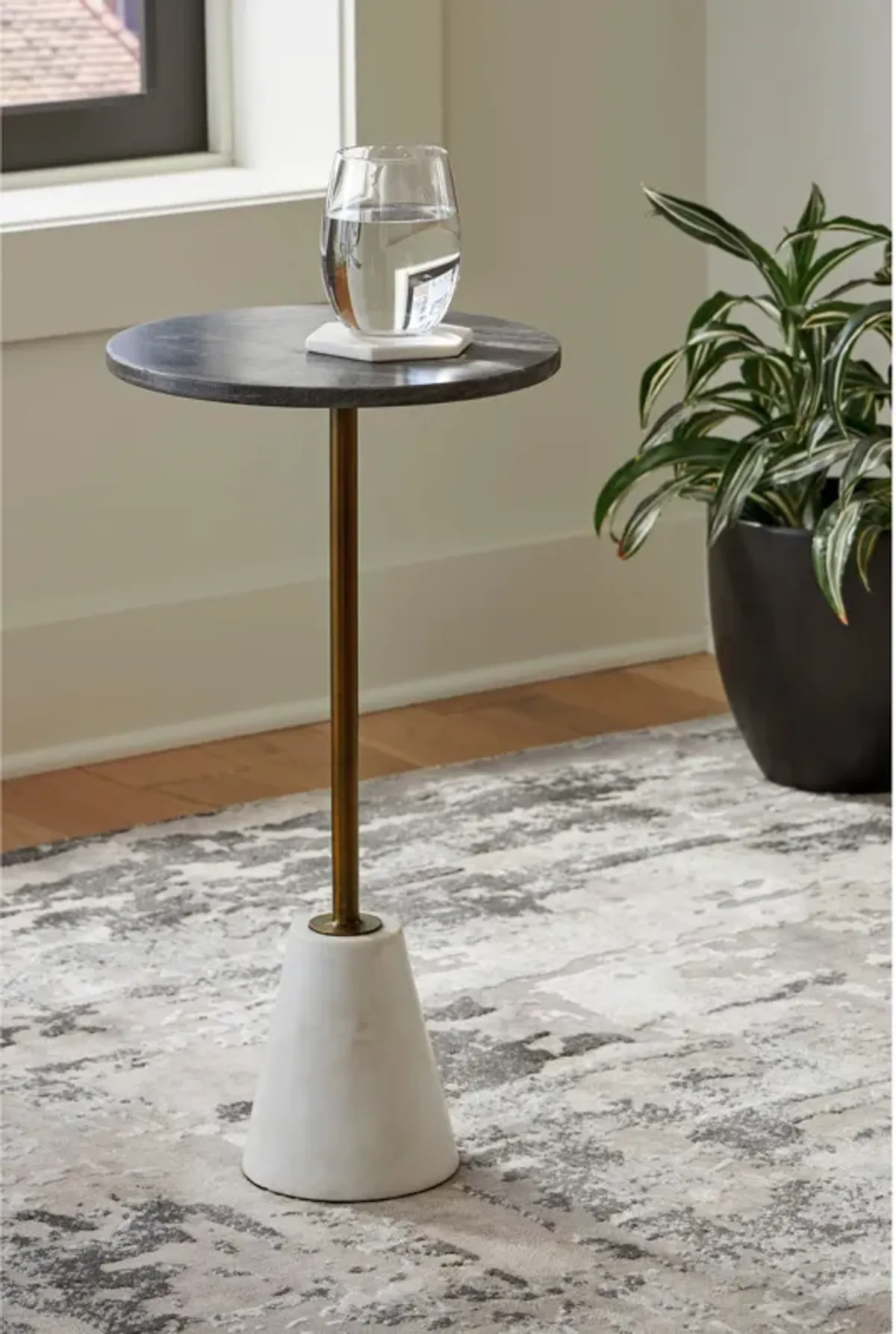 Ashley Furniture | Caramont Accent Table | Black