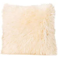 Llama Cream 16" Feather Pillow