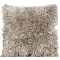 Llama Smoky Quartz 16" Feather Pillow
