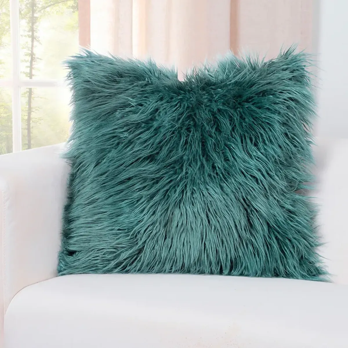 Llama 16 Inch Feather Pillow