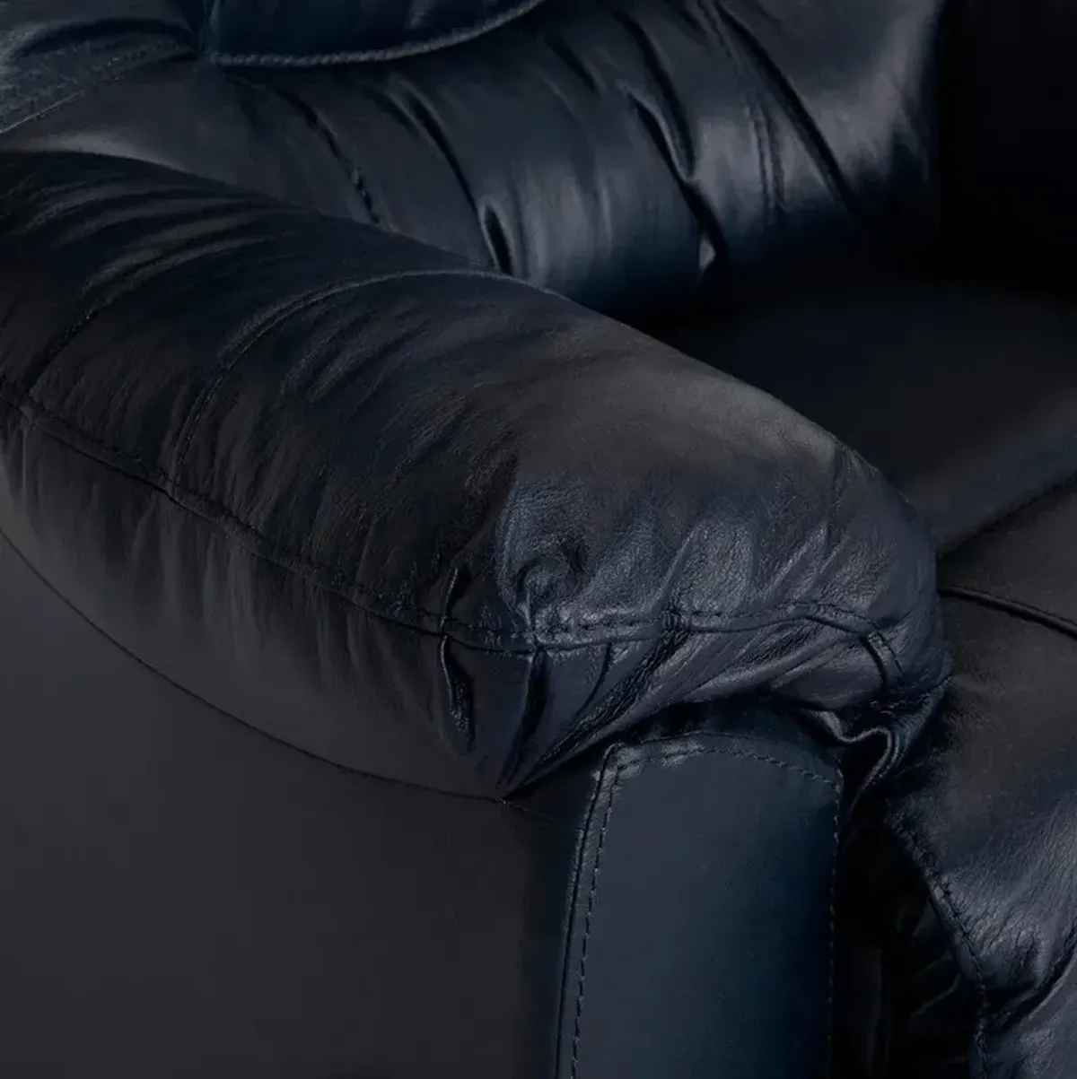 Yogi Leather Rocker Recliner