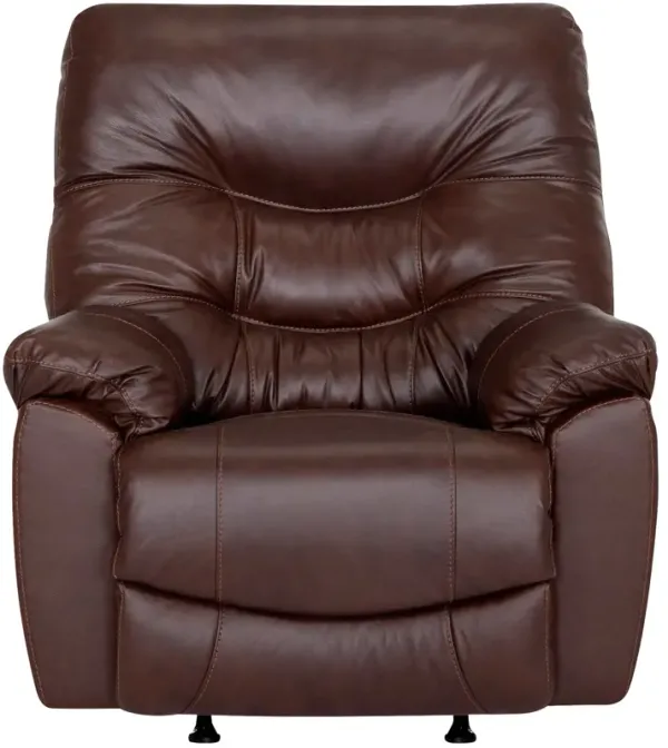 Franklin Yogi Leather Rocker Recliner