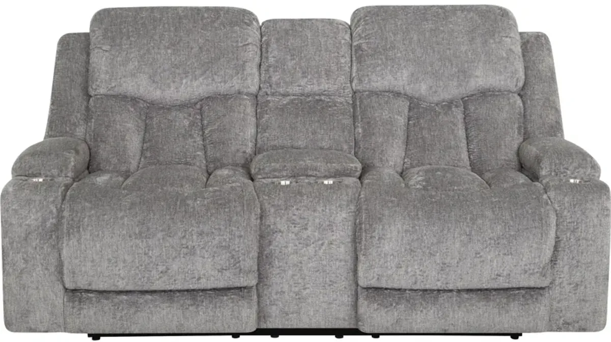 Aire Power+ Reclining Console Loveseat