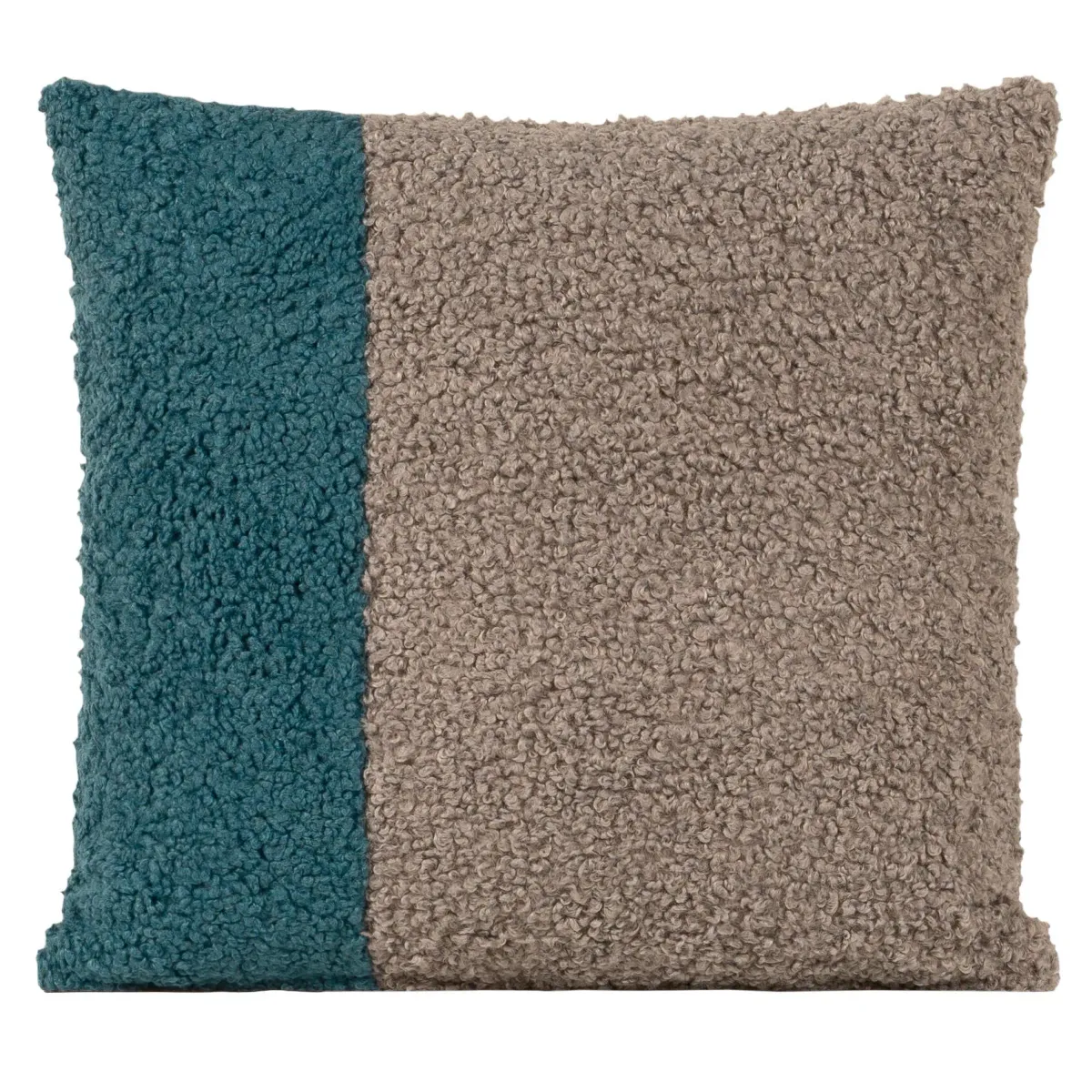 Tiffany 20 Inch 2 Patch Boucle Pillow