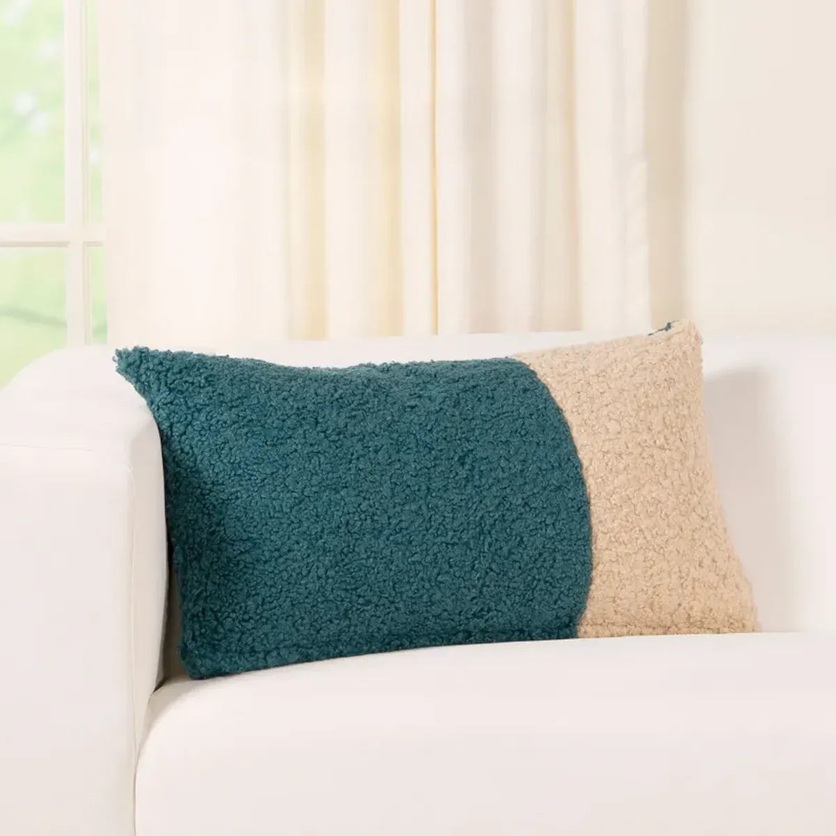 Tiffany 2 Patch Boucle Pillow