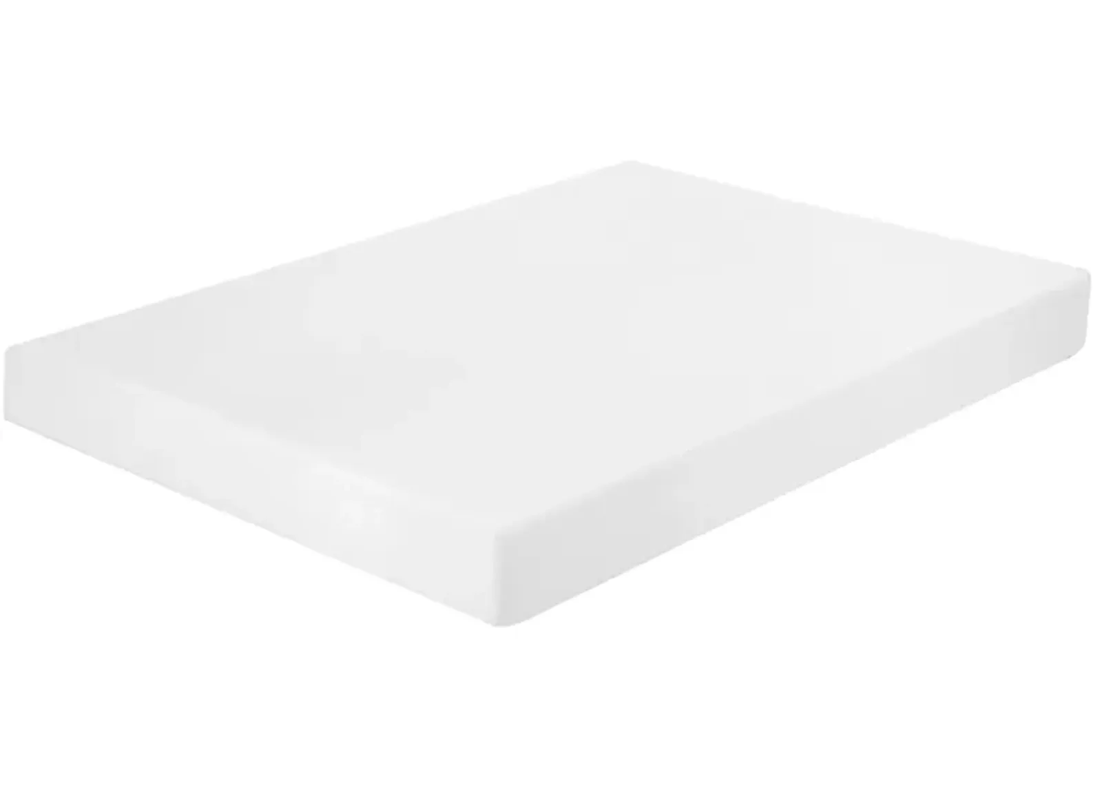 | King 10" Memory Foam Mattress | White