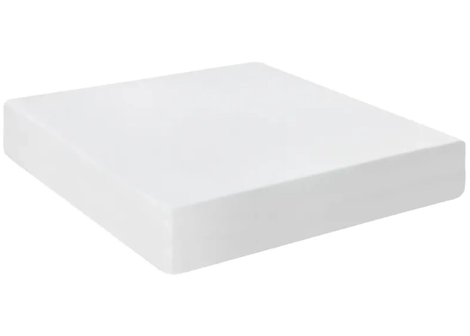 | King 12" Memory Foam Mattress | White