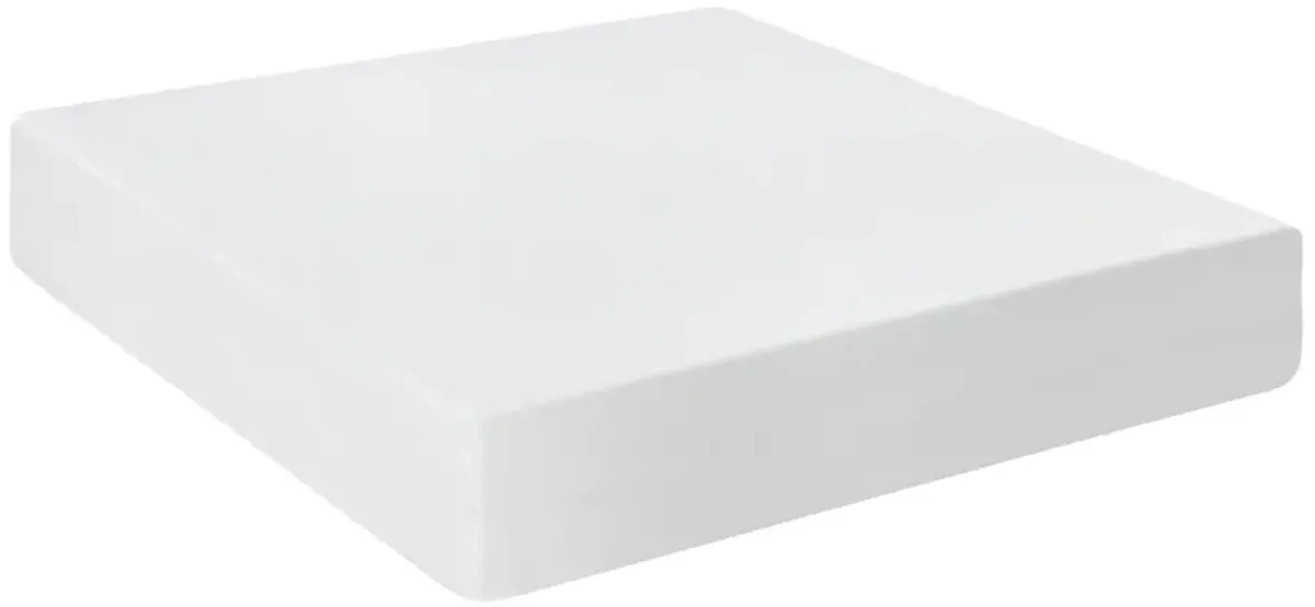 | King 12" Memory Foam Mattress | White