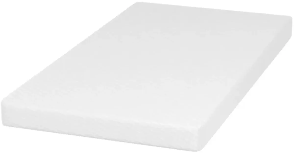 | Twin 5" Memory Foam Mattress | White