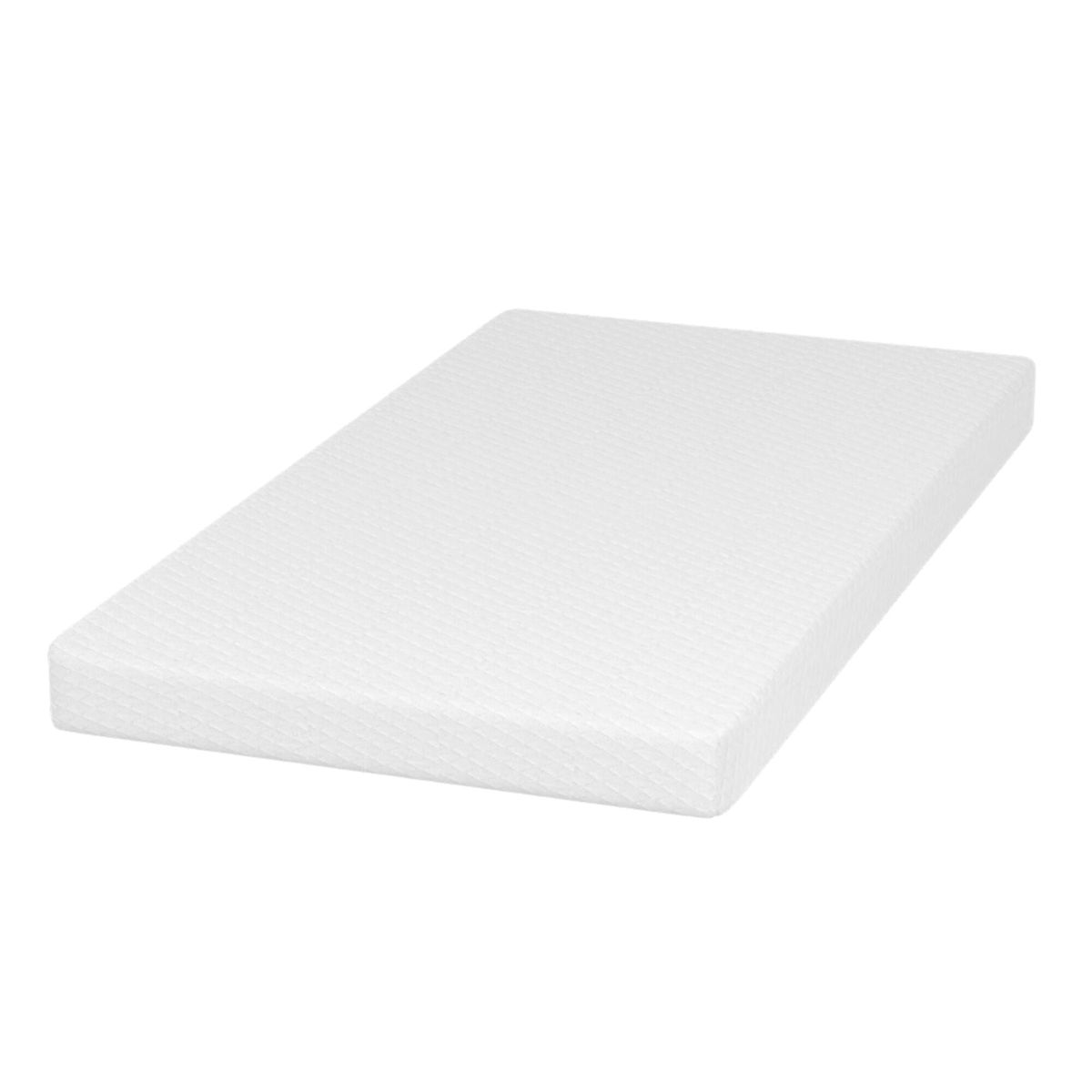 | King 5" Memory Foam Mattress | White