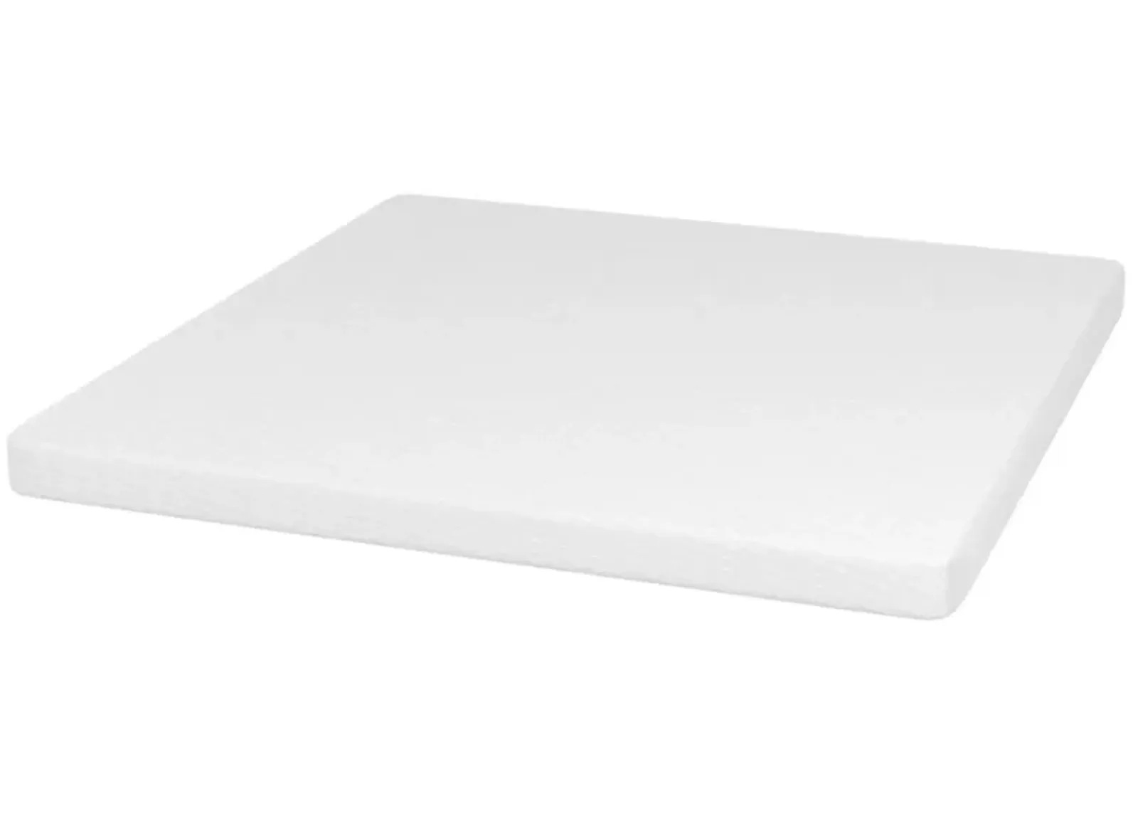 | King 5" Memory Foam Mattress | White