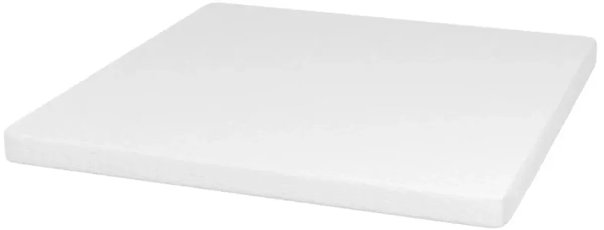 | King 5" Memory Foam Mattress | White