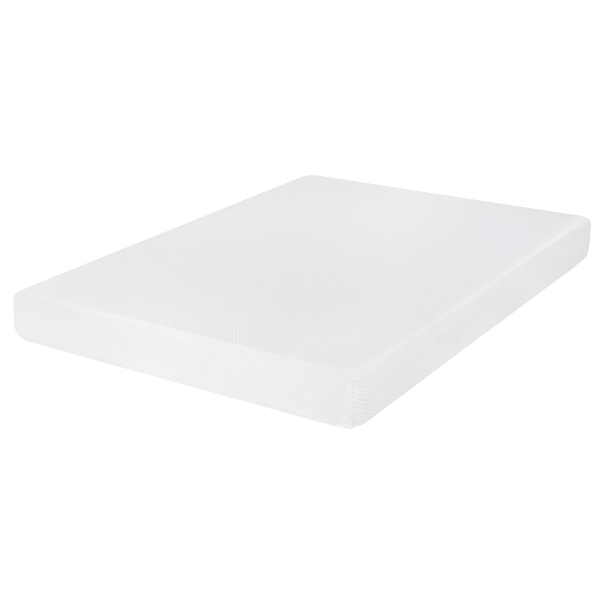 Rutherford Home | Full 8" Memory Foam Mattress | White