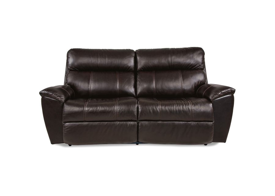 La-Z-Boy | Roman Leather Reclining Sofa | Chocolate