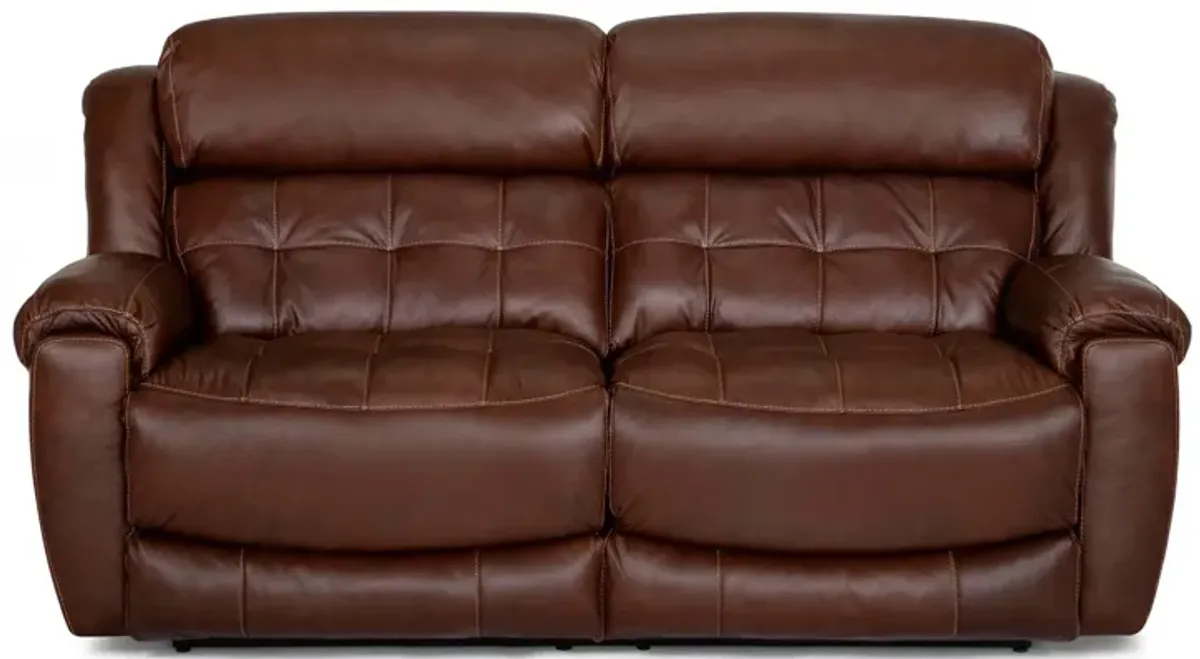 Talon Leather Power Reclining Sofa