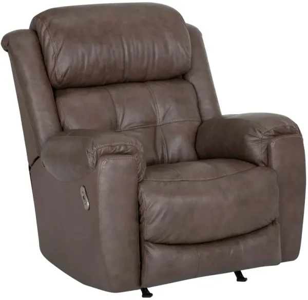 Franklin Talon Leather Power Rocker Recliner