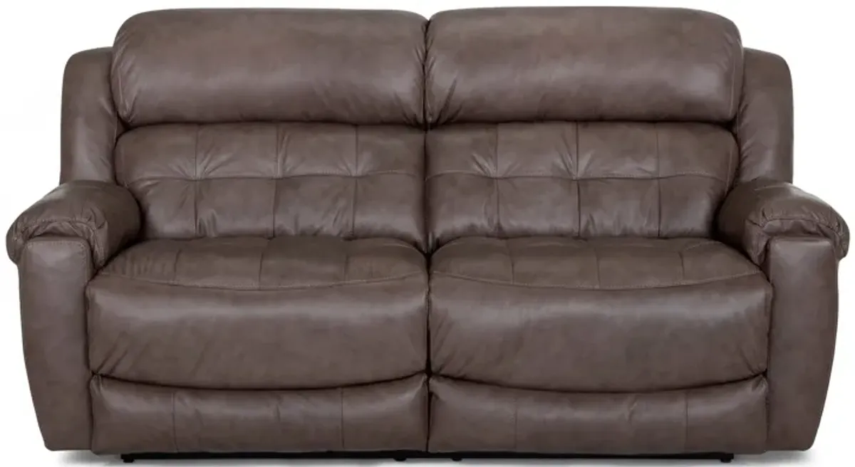 Franklin | Talon Leather Reclining Sofa | Brown