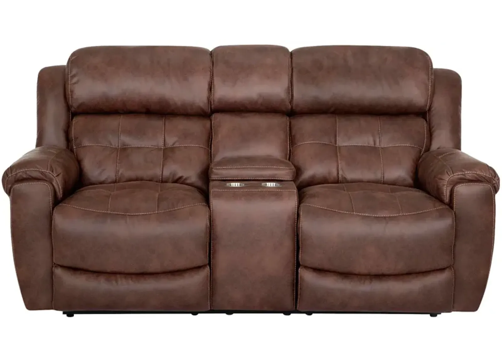 Talon Reclining Console Loveseat