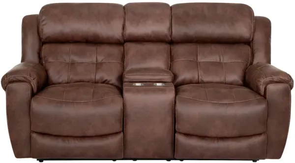 Talon Reclining Console Loveseat