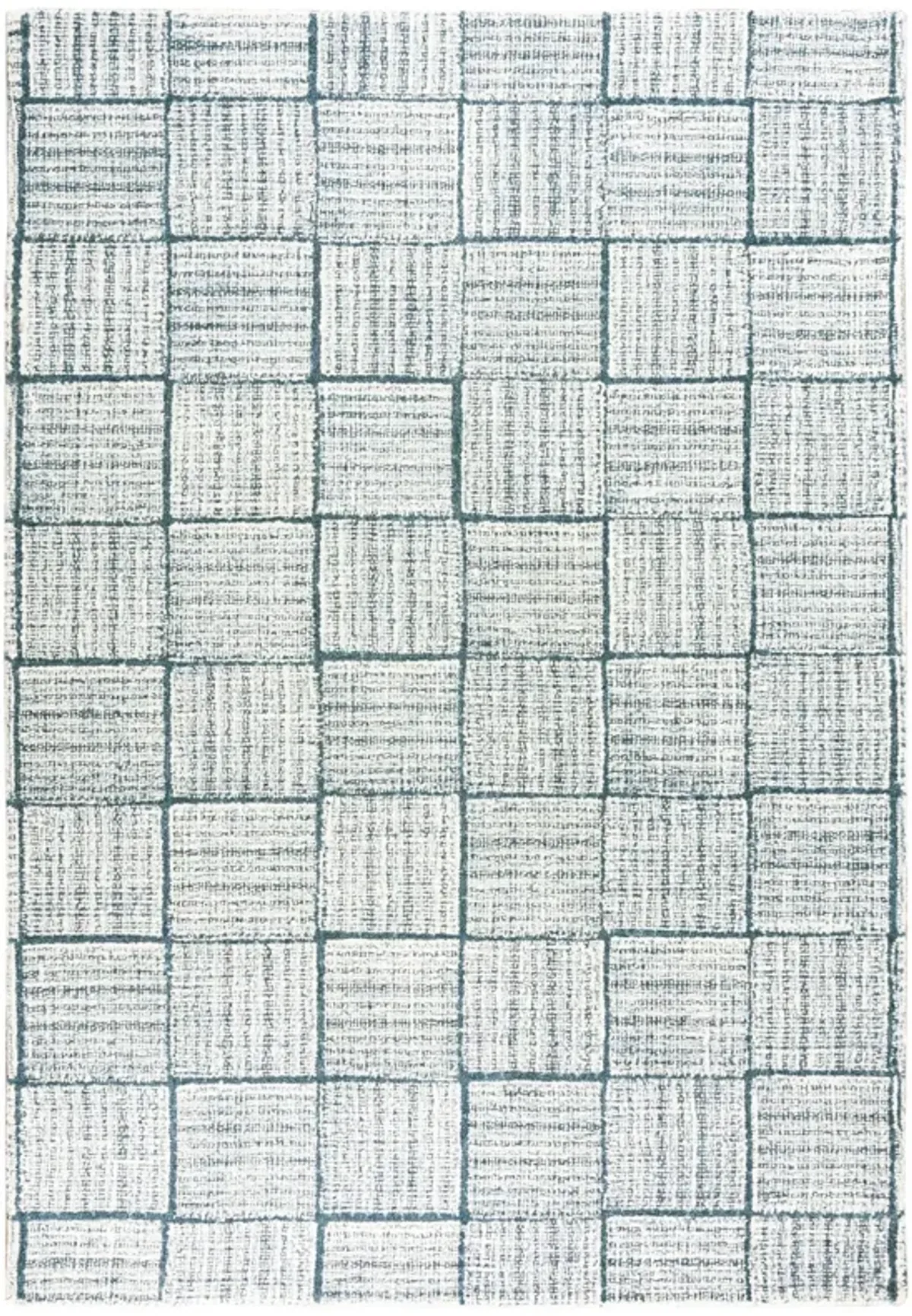 | Taylor Squares | Blue 5'x8' Rugs