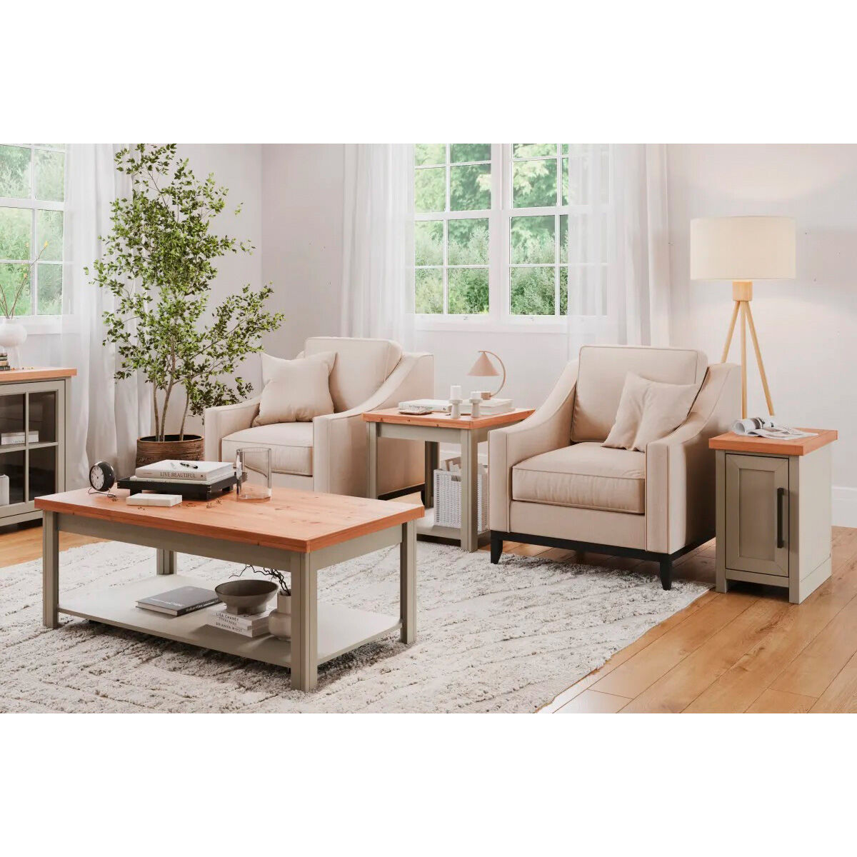 Legends Furniture | Vineyard Coffee Table | Sage