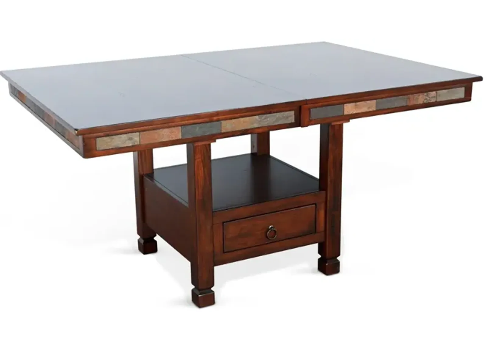 | Sedona Adjustable Height Dining Table | Dark Chocolate