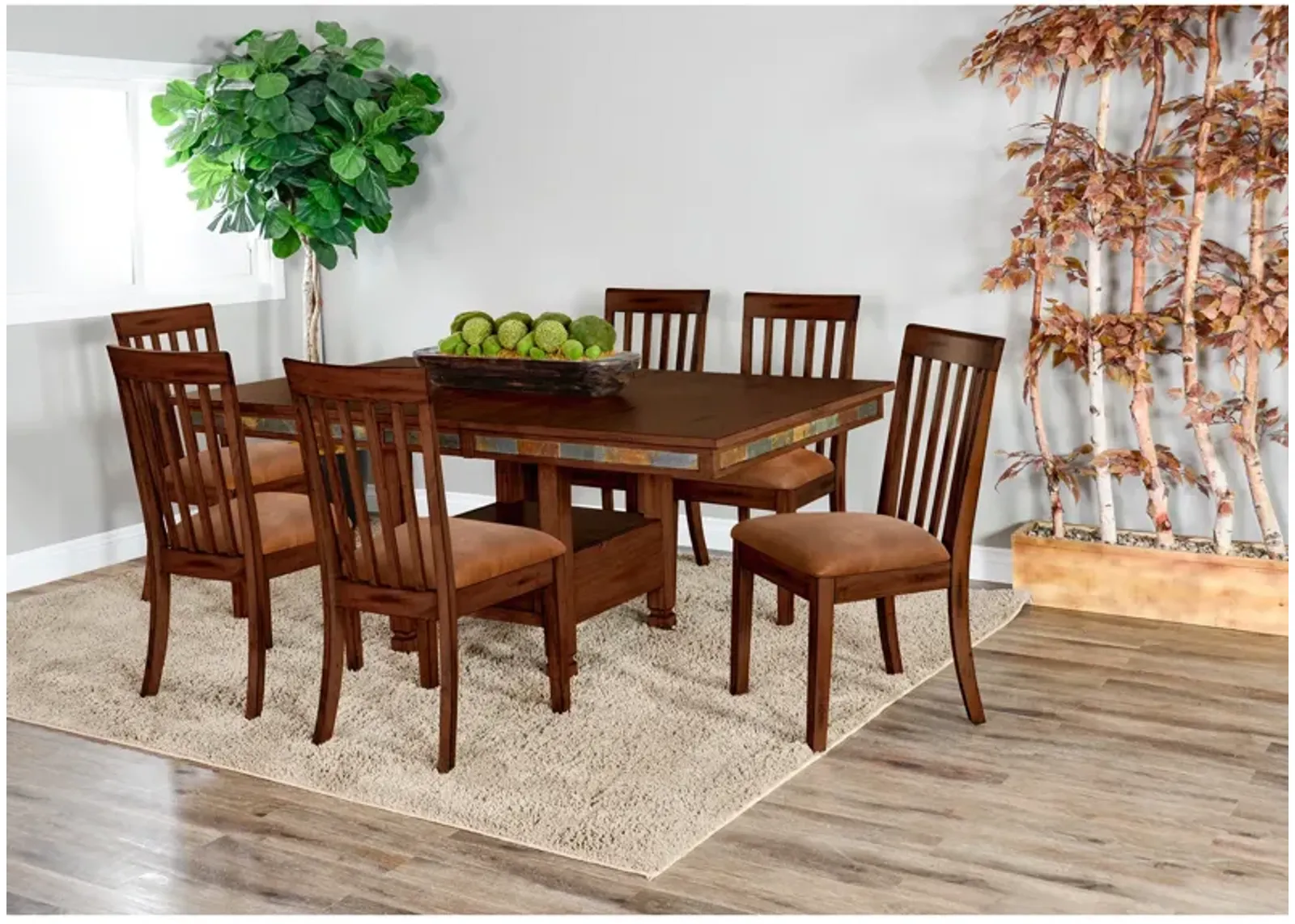 | Sedona 5 Piece Dining Set | Dark Chocolate