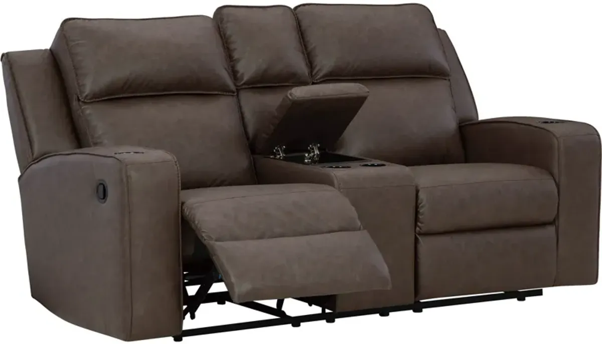 Lavenhorne Reclining Console Loveseat