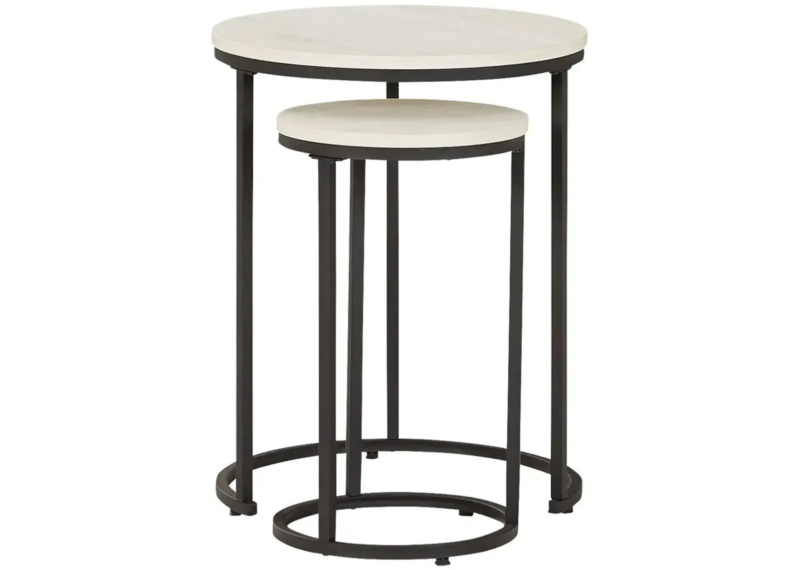 Ashley Furniture | Briarsboro Set of 2 Accent Tables | White