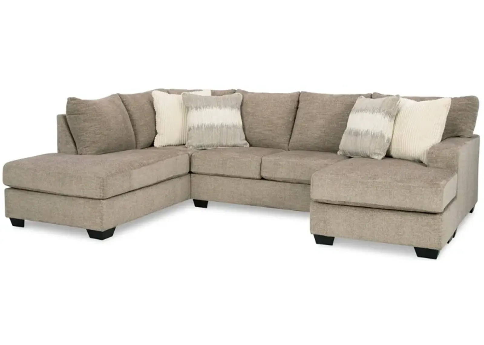 Creswell 2 Piece Right Sofa Chaise Sectional