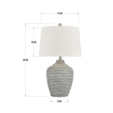 Alese Gray Table Lamp